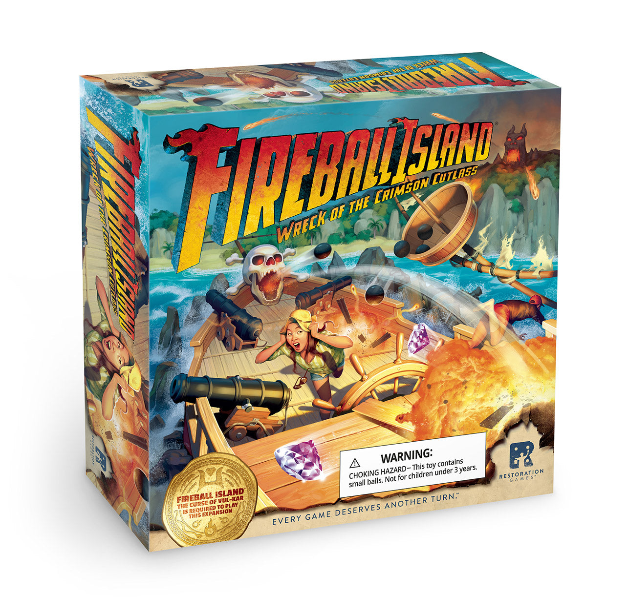 Fireball Island: Wreck of the Crimson Cutlass Expansion