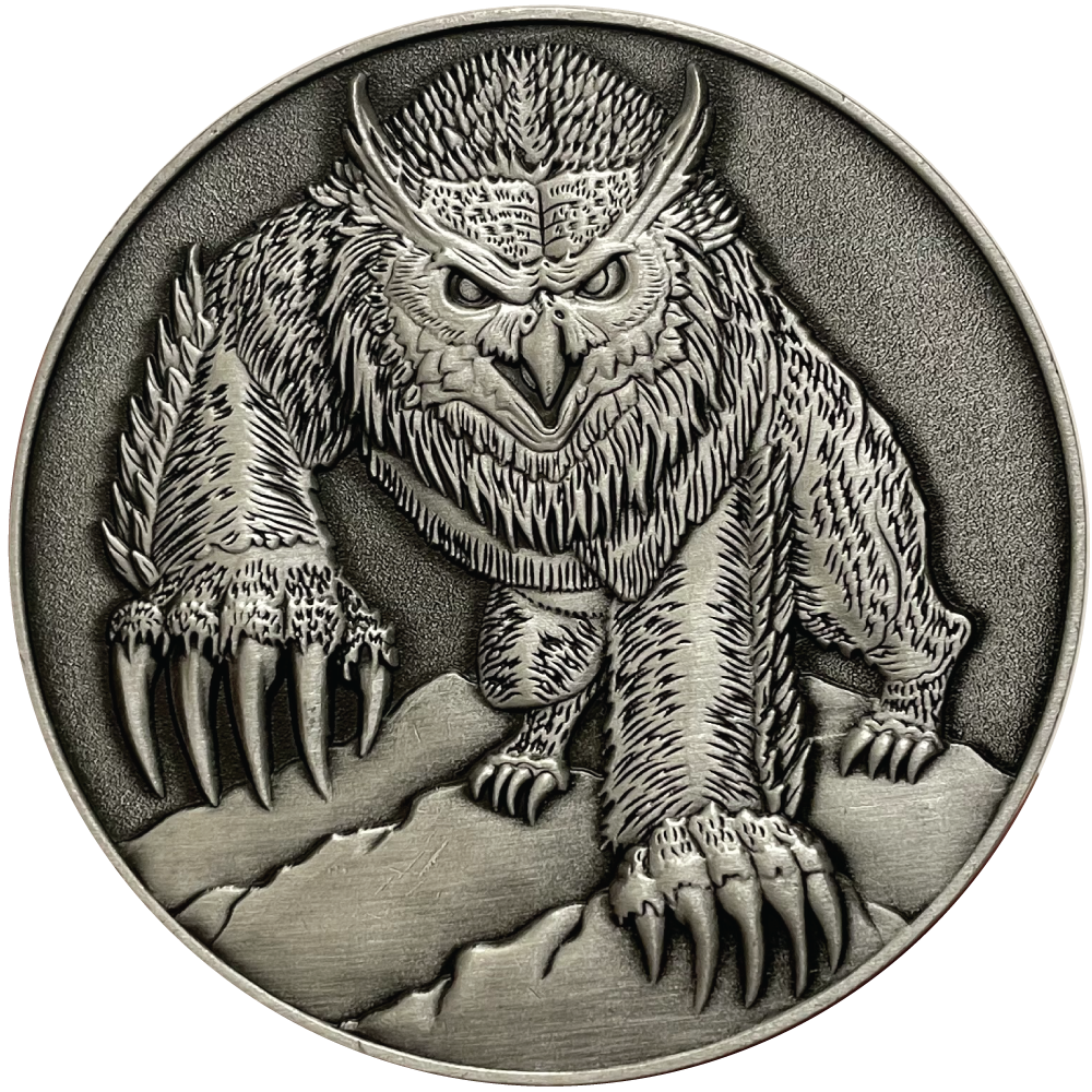 Goliath Coins: Owlbear 009