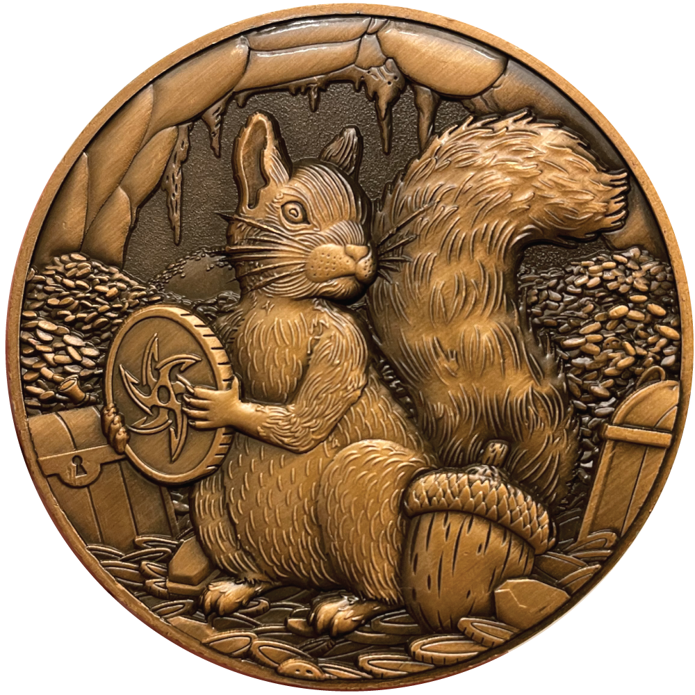 Goliath Coins: Squirrel 017