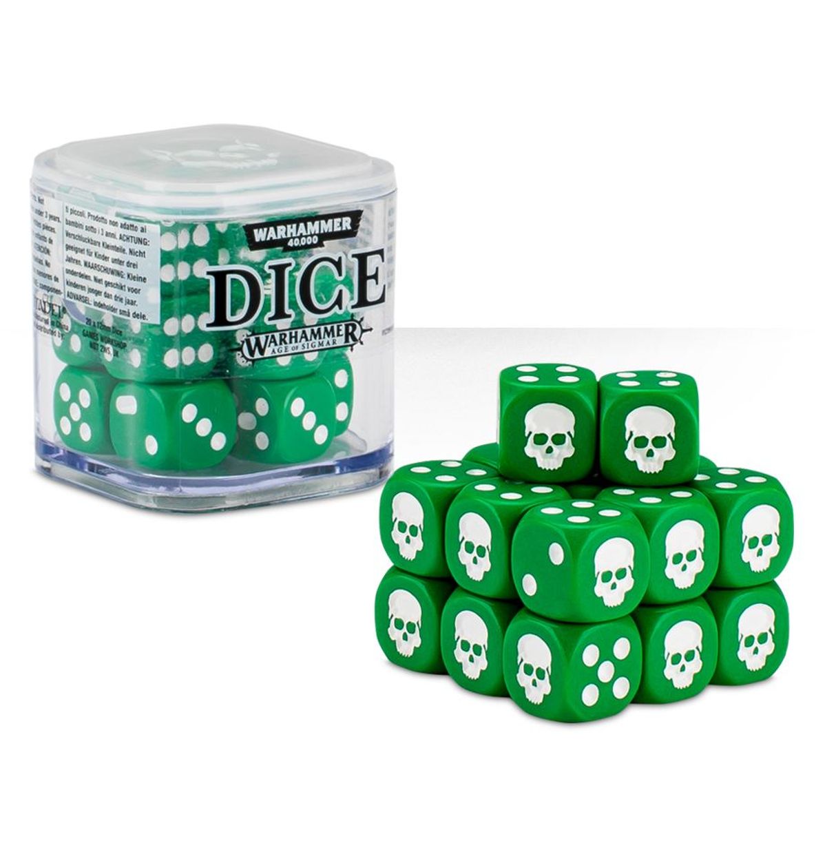 Warhammer: Dice Cube - Green