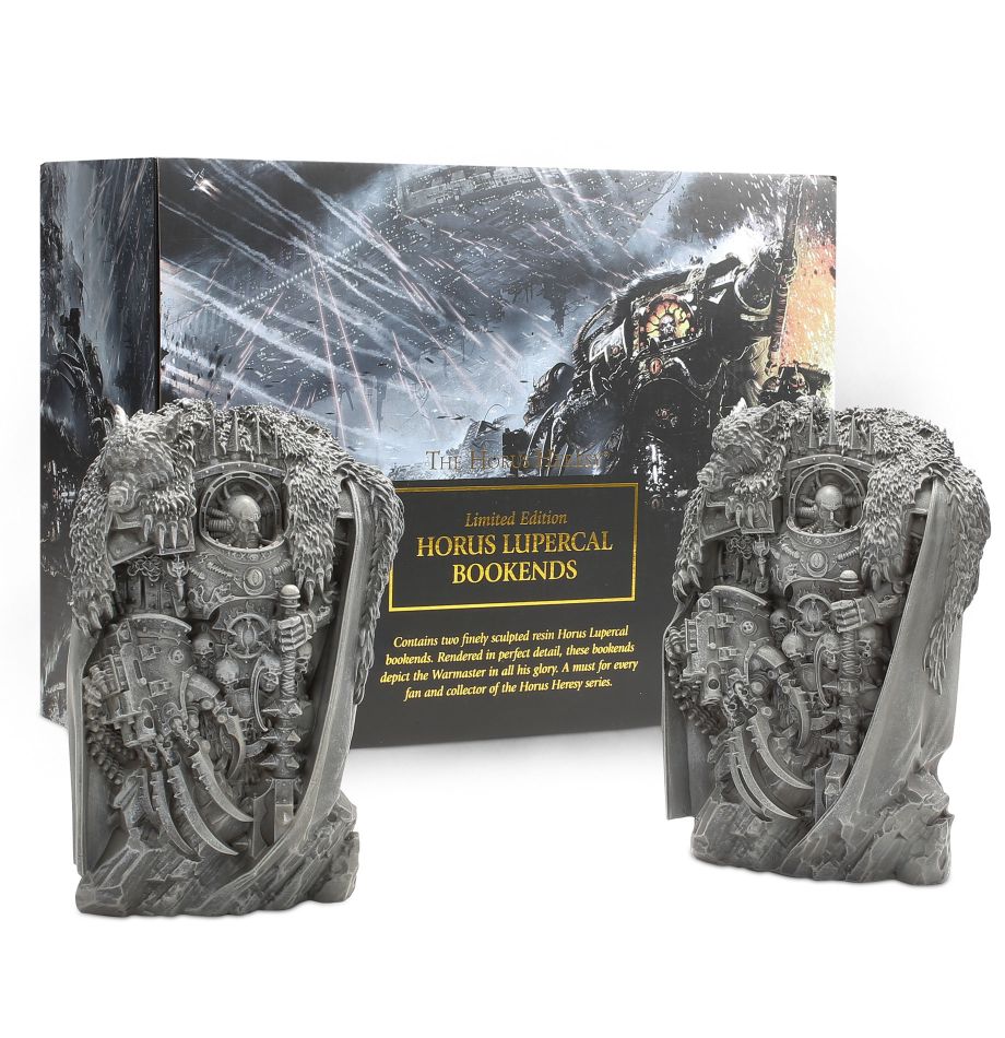 Warhammer 40K: Horus Lupercal Bookends