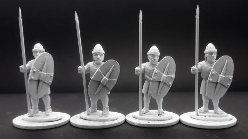 Gripping Beast Figures: The Punic Wars - Numidians - Numidian Spearmen Standing (4)