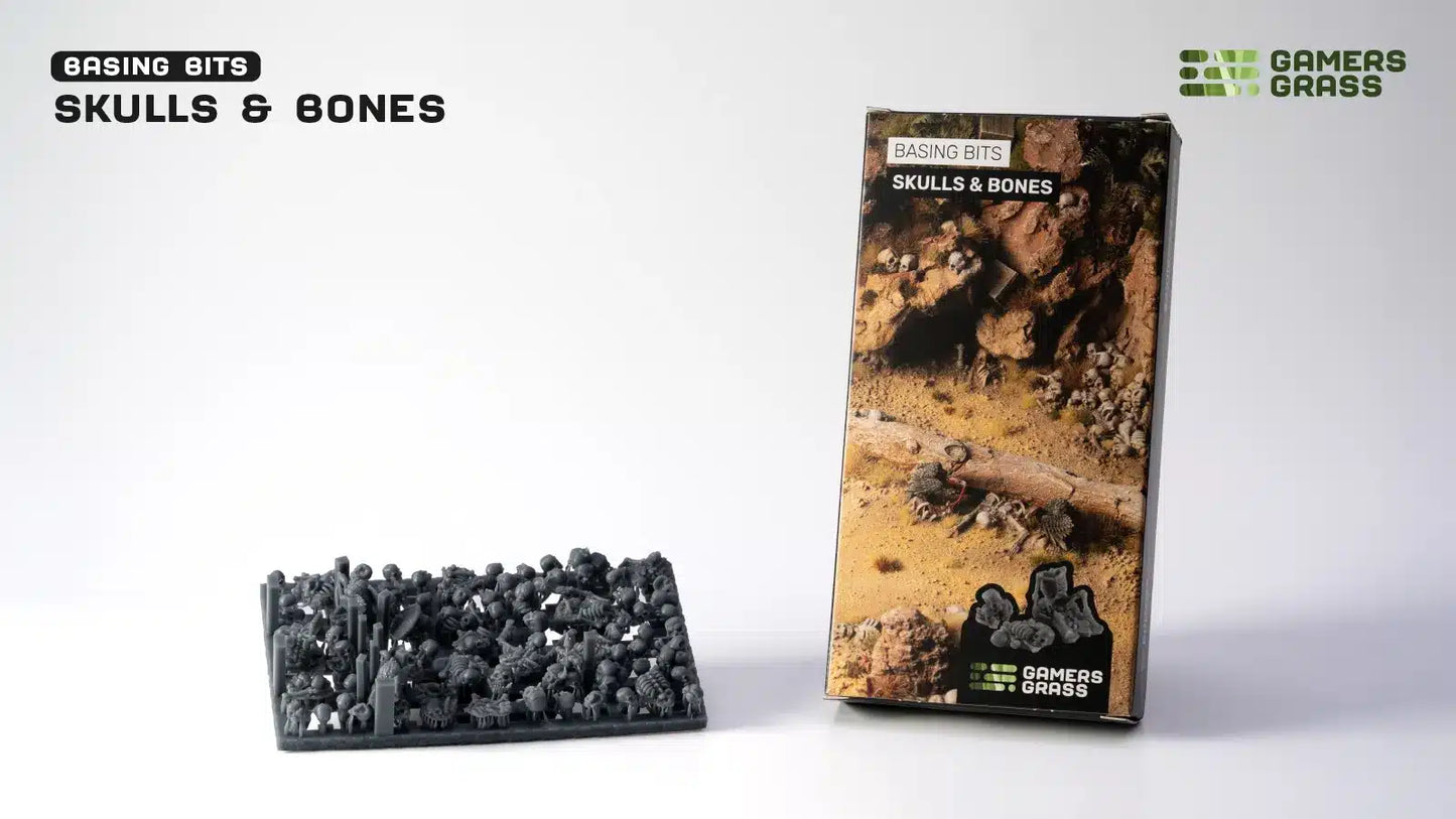 Gamers Grass Basing Bits: Skulls & Bones