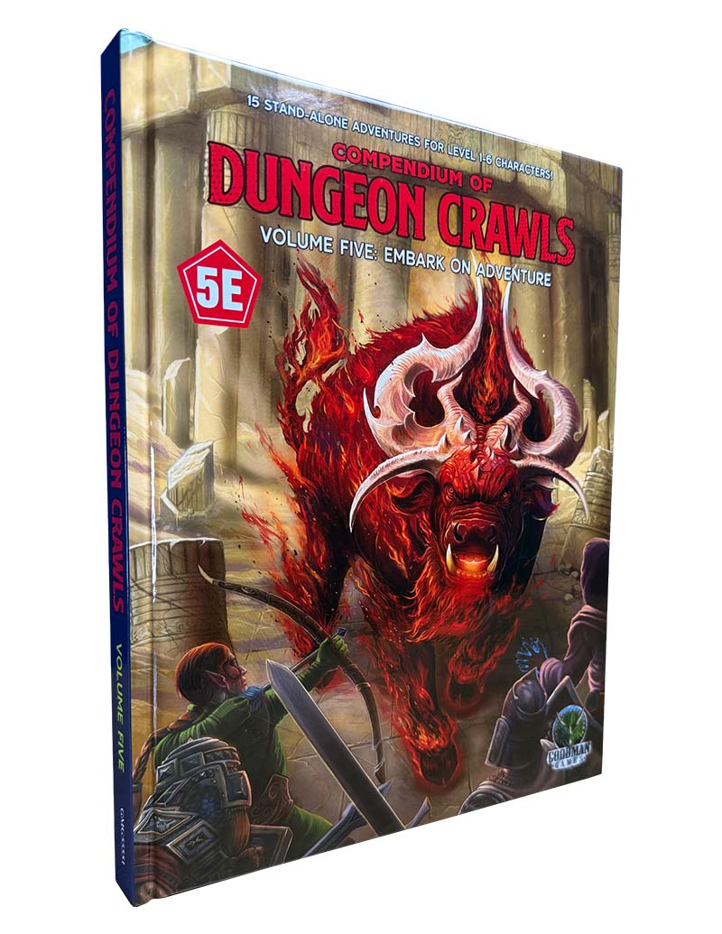 Compendium of Dungeon Crawls Vol 5: Embark on Adventure (5E)