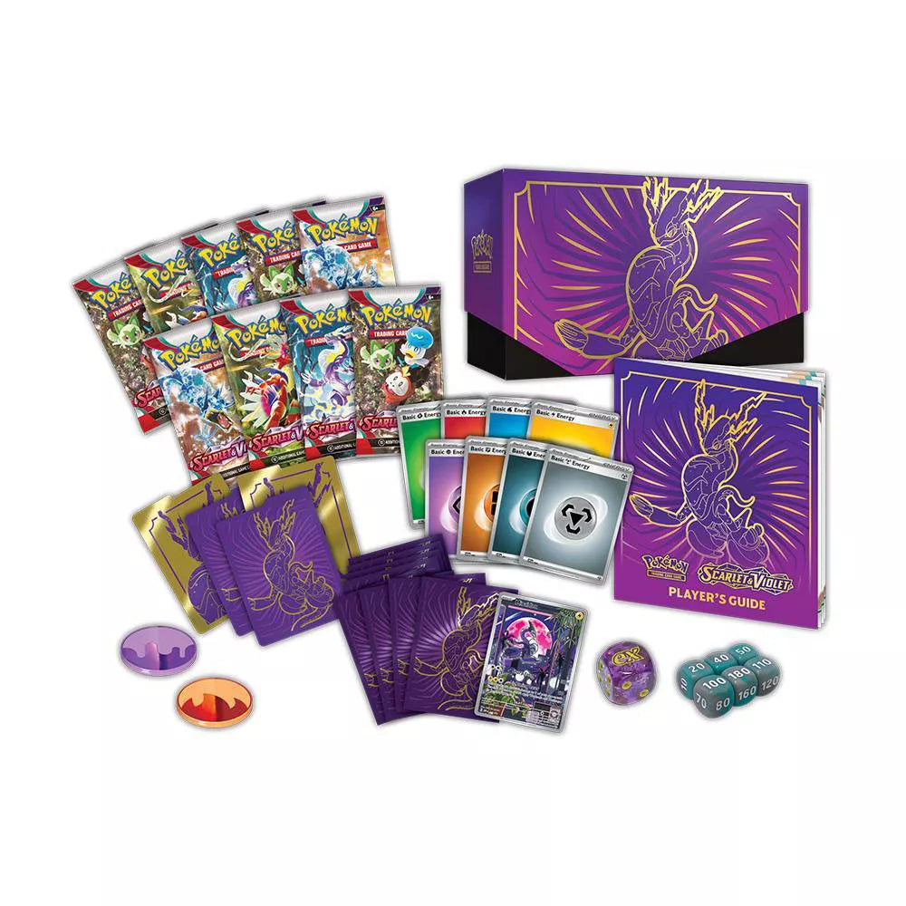 Pokemon: Scarlet & Violet - Elite Trainer Box - Miraidon (Violet)