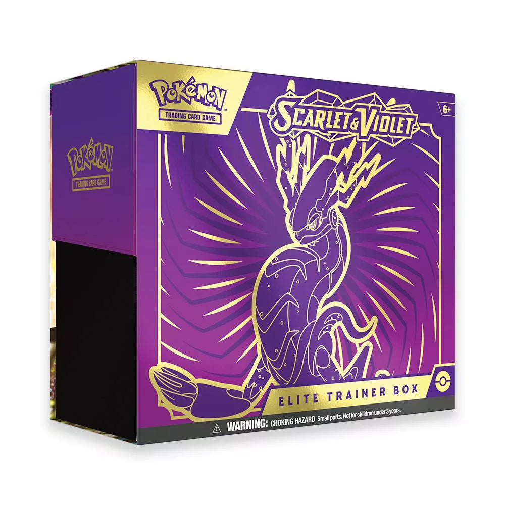 Pokemon: Scarlet & Violet - Elite Trainer Box - Miraidon (Violet)