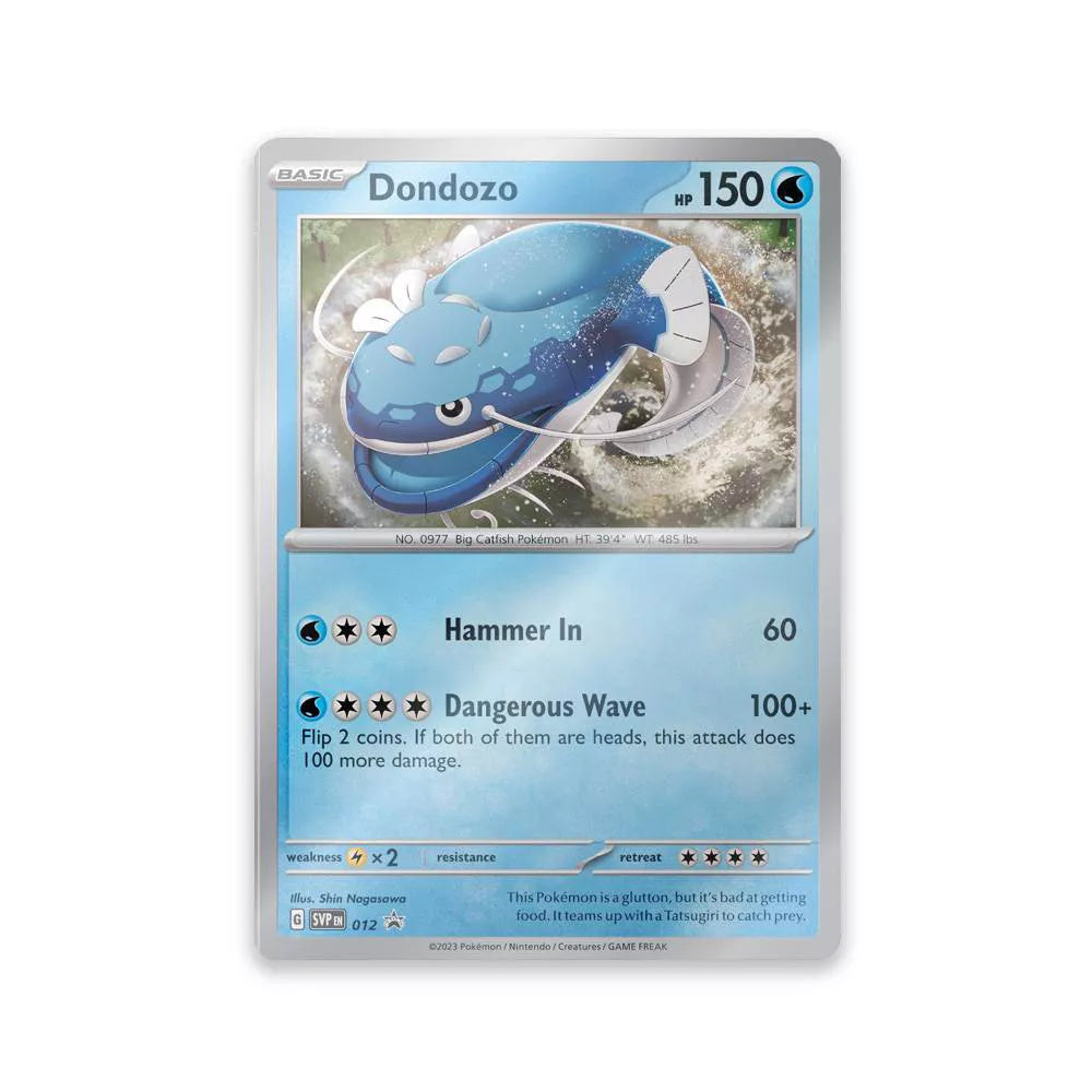 Pokemon: Scarlet & Violet - 3-Booster Blister Pack - Dondozo