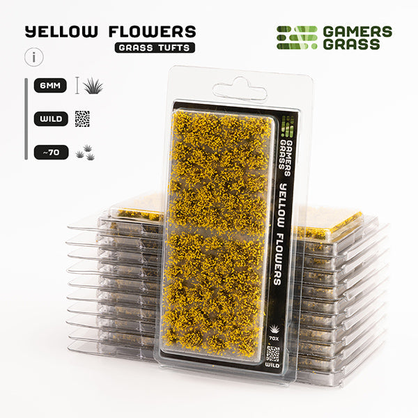 Gamers Grass Tufts: Yellow Flowers - Wild