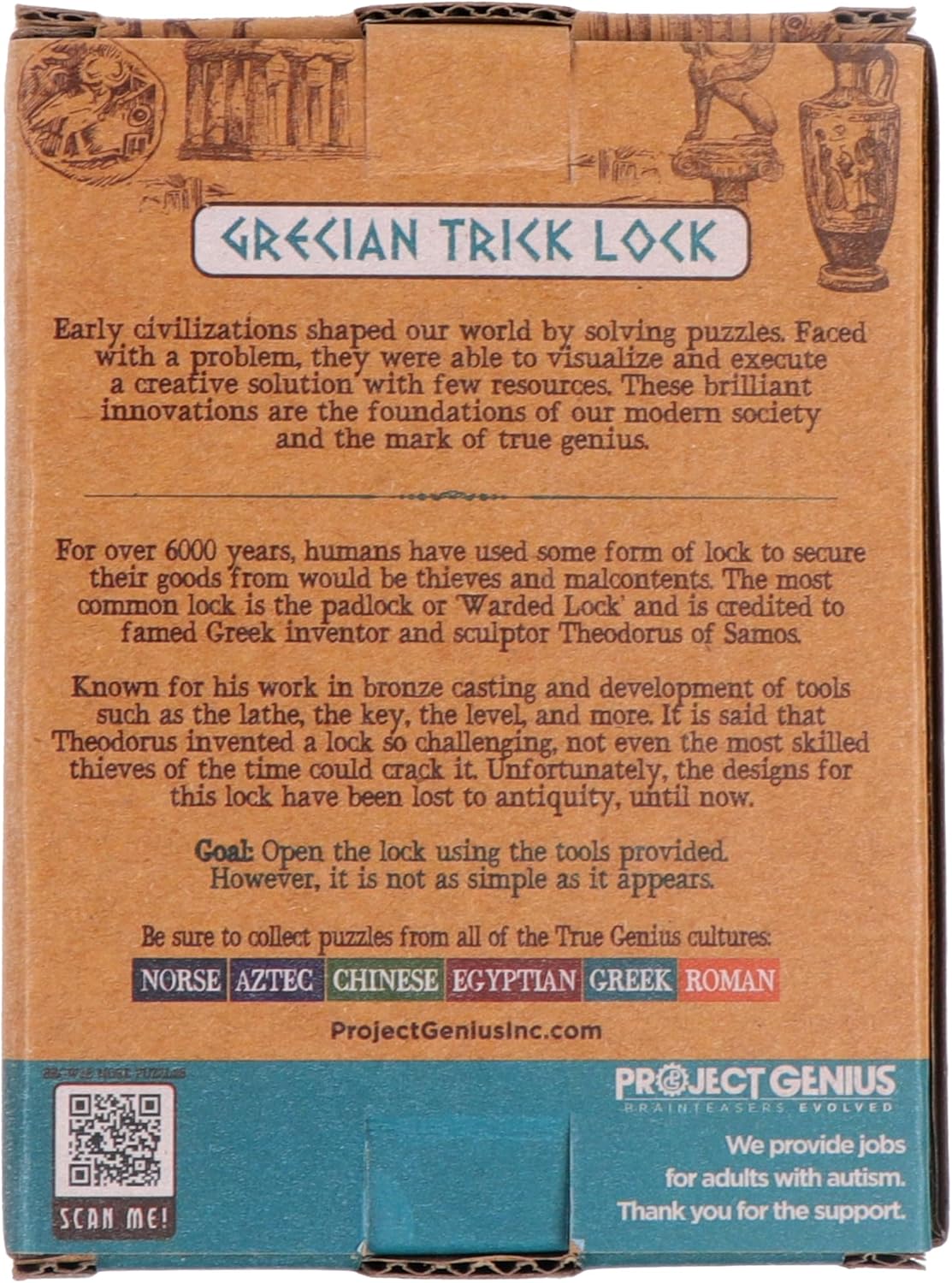 Grecian Trick Lock