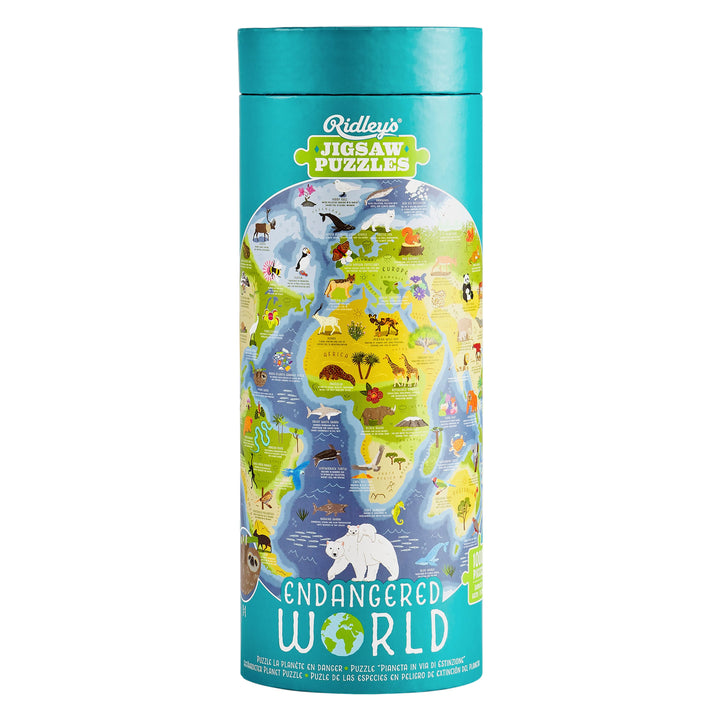 Ridley's Games Puzzles: Jigsaw Puzzle - 1000 Pieces - Endangered World