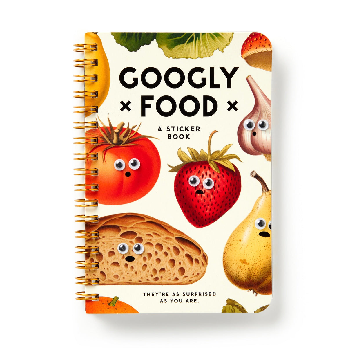 Brass Monkey: Googly Food Sticker Book