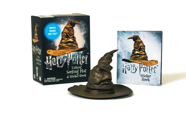 RP Minis: Harry Potter - Talking Sorting Hat and Sticker Book - Which House Are You