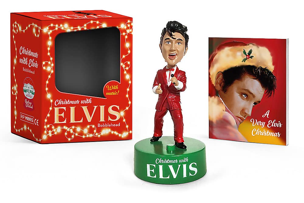 RP Minis: Christmas with Elvis Bobblehead - With music!