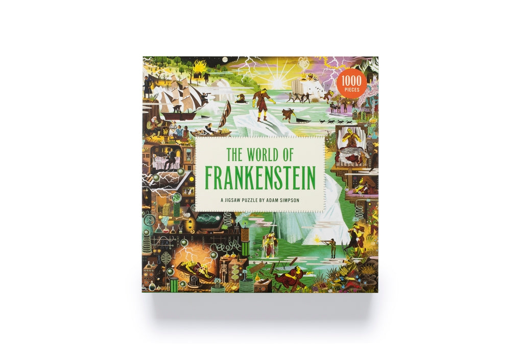 Laurence King Puzzles: Jigsaw Puzzle - 1000 Pieces - The World of - Frankenstein