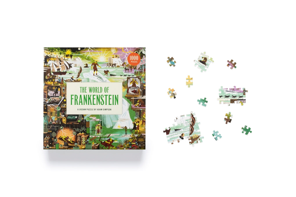 Laurence King Puzzles: Jigsaw Puzzle - 1000 Pieces - The World of - Frankenstein