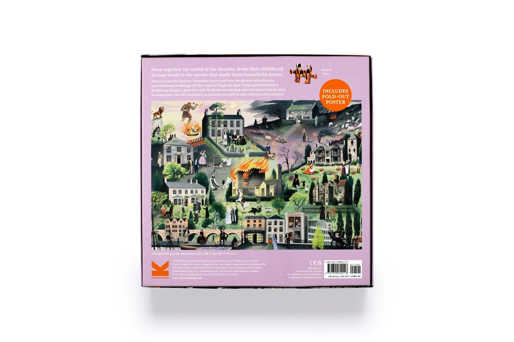 Laurence King Puzzles: Jigsaw Puzzle - 1000 Pieces - The World of - The Brontës