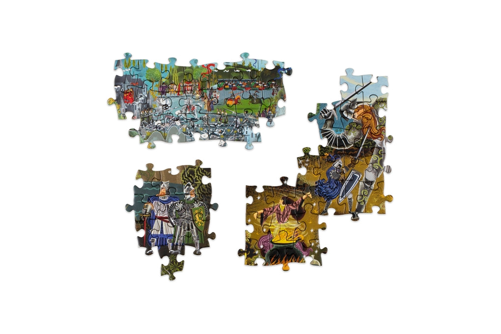 Laurence King Puzzles: Jigsaw Puzzle - 1000 Pieces - The World of - King Arthur
