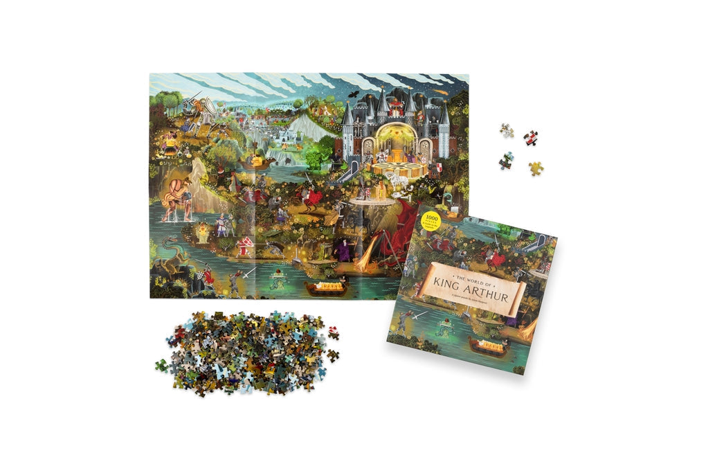 Laurence King Puzzles: Jigsaw Puzzle - 1000 Pieces - The World of - King Arthur