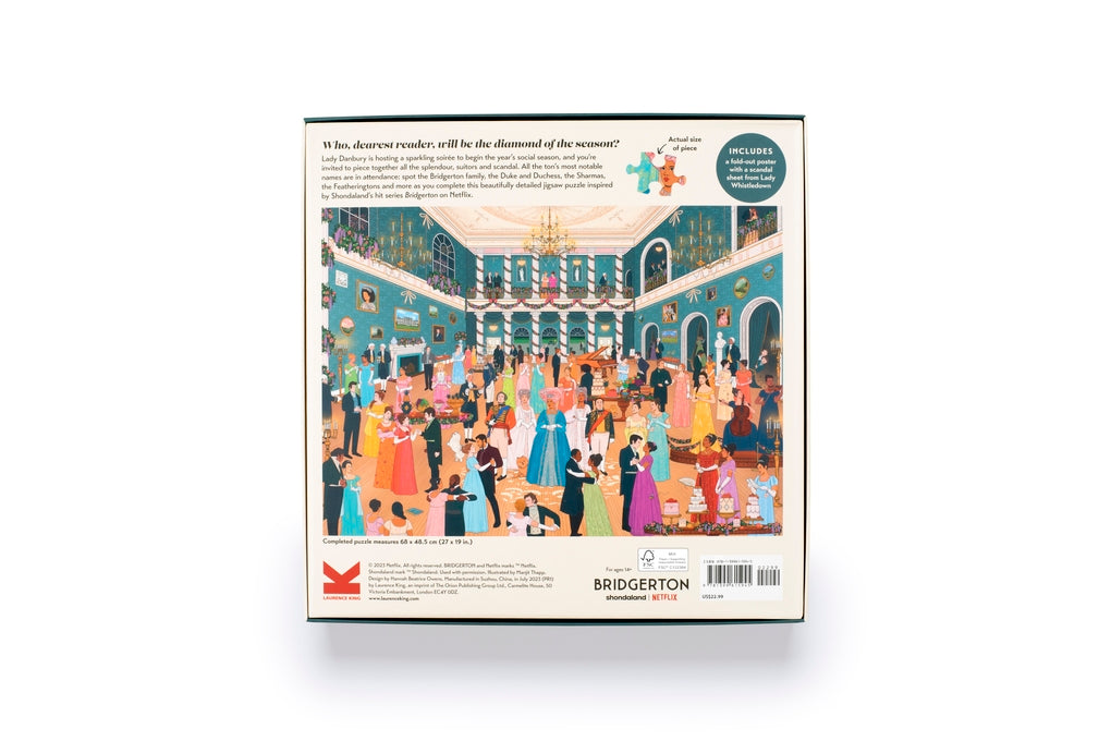 Laurence King Puzzles: Jigsaw Puzzle - 1000 Pieces - The World of - Bridgerton