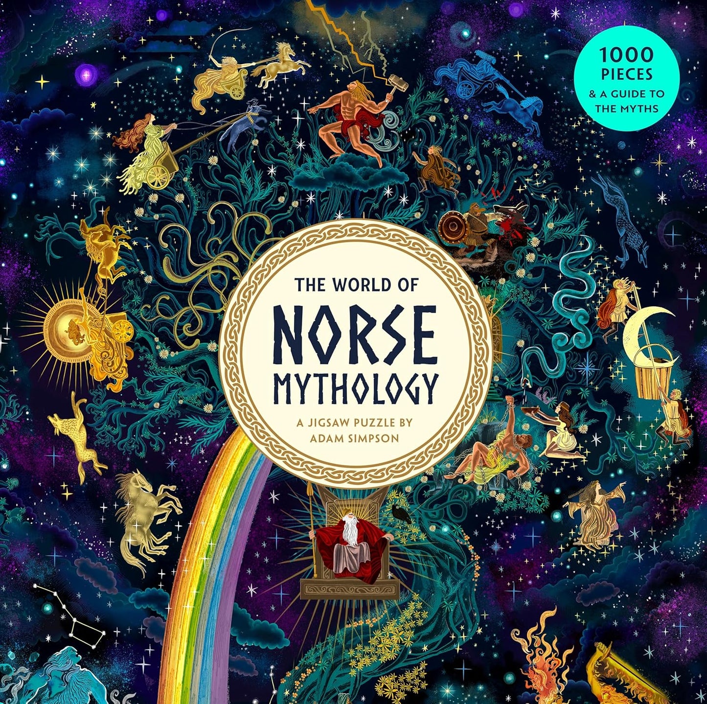 Laurence King Puzzles: Jigsaw Puzzle - 1000 Pieces - The World of - Norse Mythology