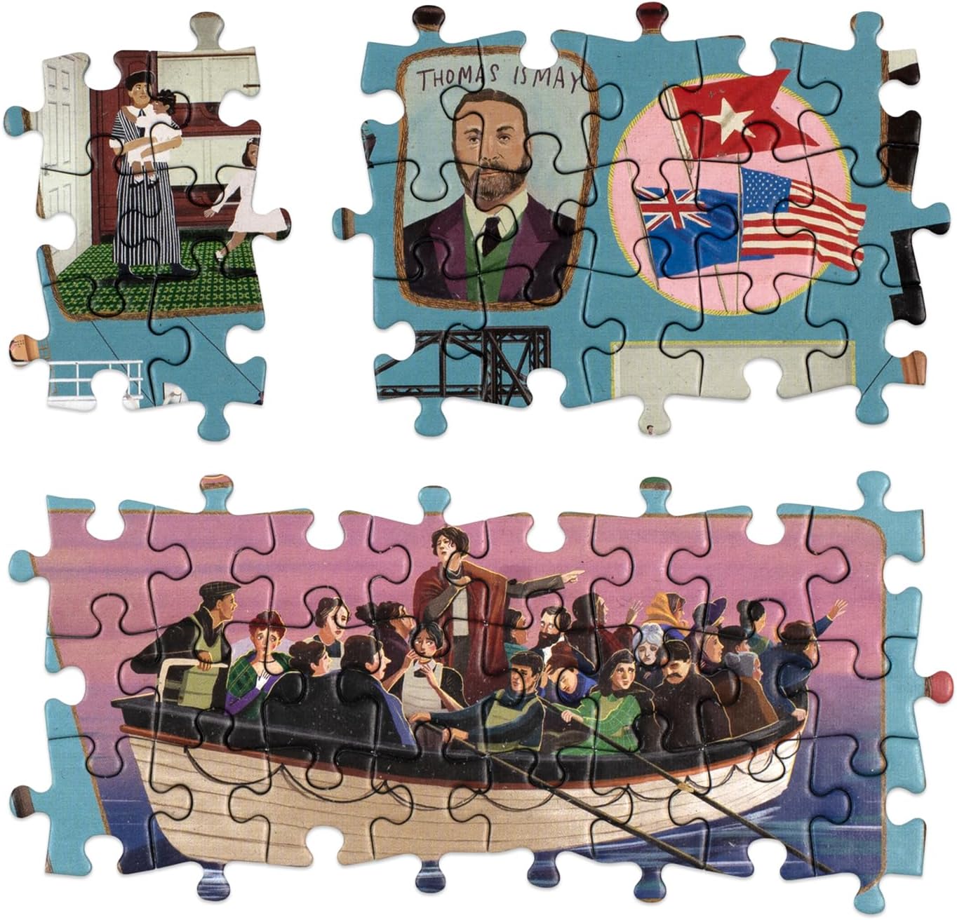 Laurence King Puzzles: Jigsaw Puzzle - 1000 Pieces - The World of - The Titanic