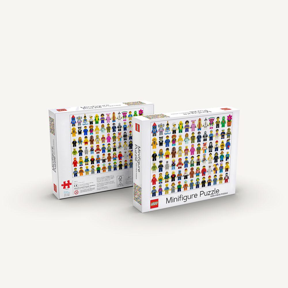 Chronicle Books Puzzles: Jigsaw Puzzle - 1000 Pieces - LEGO - Minifigure