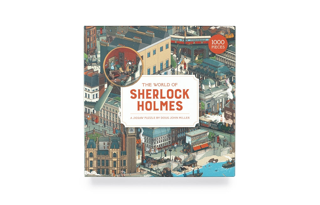 Laurence King Puzzles: Jigsaw Puzzle - 1000 Pieces - The World of - Sherlock Holmes