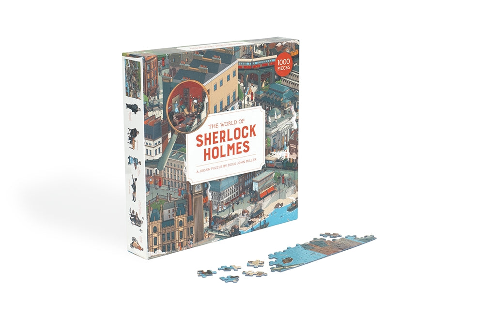 Laurence King Puzzles: Jigsaw Puzzle - 1000 Pieces - The World of - Sherlock Holmes
