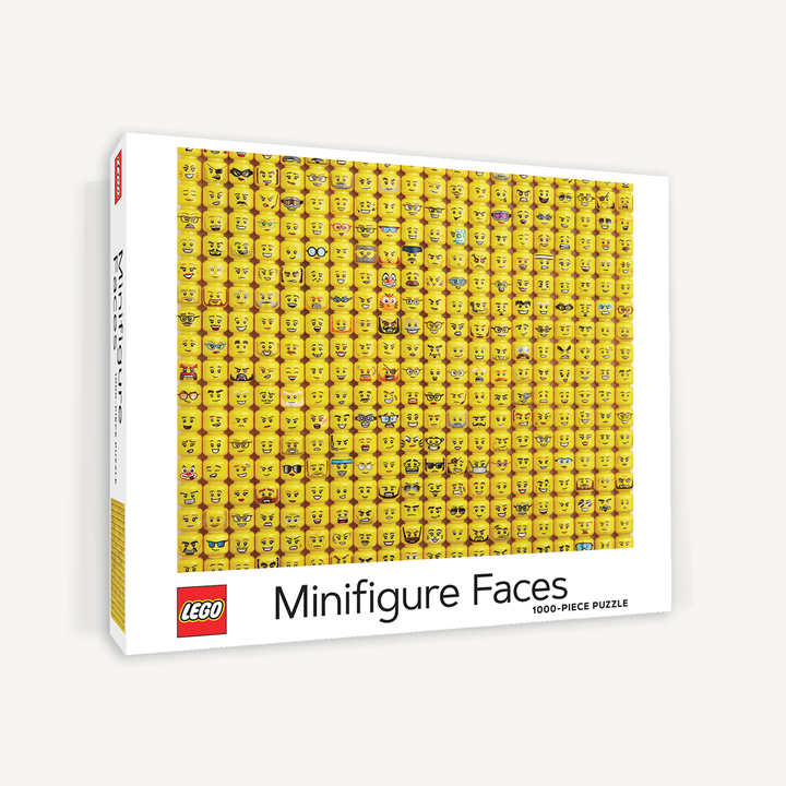 Chronicle Books Puzzles: Jigsaw Puzzle - 1000 Pieces - LEGO - Minifigure Faces
