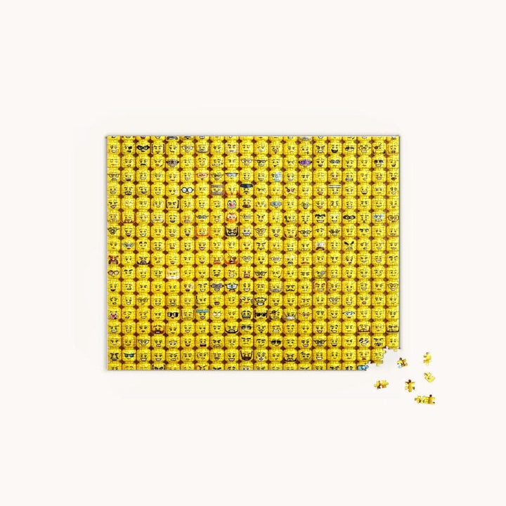 Chronicle Books Puzzles: Jigsaw Puzzle - 1000 Pieces - LEGO - Minifigure Faces