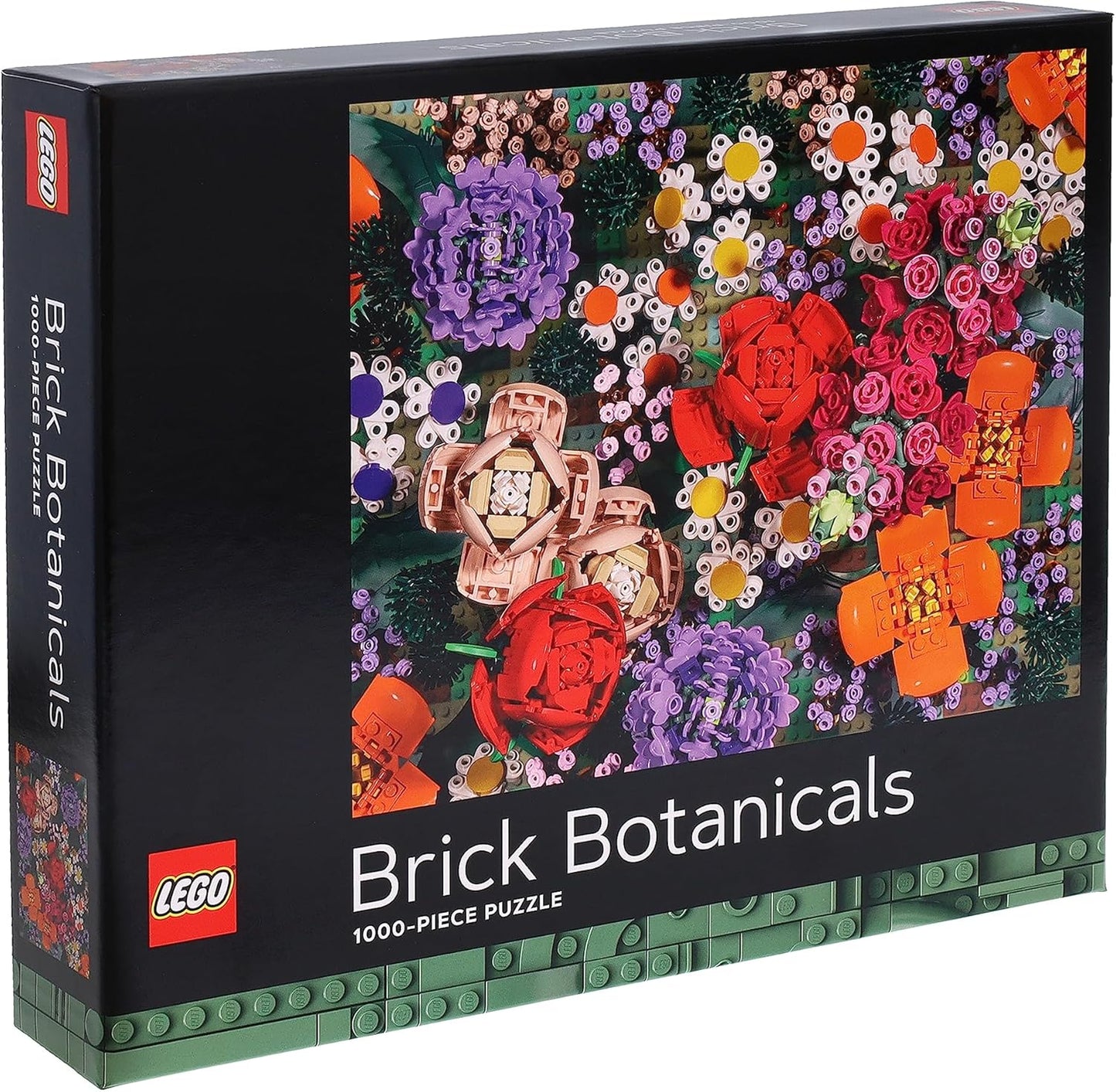Chronicle Books Puzzles: Jigsaw Puzzle - 1000 Pieces - LEGO - Brick Botanicals
