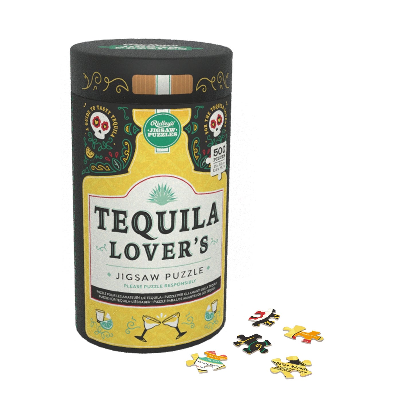 Ridley's Games Puzzles: Jigsaw Puzzle - 500 Pieces - Tequila Lover's