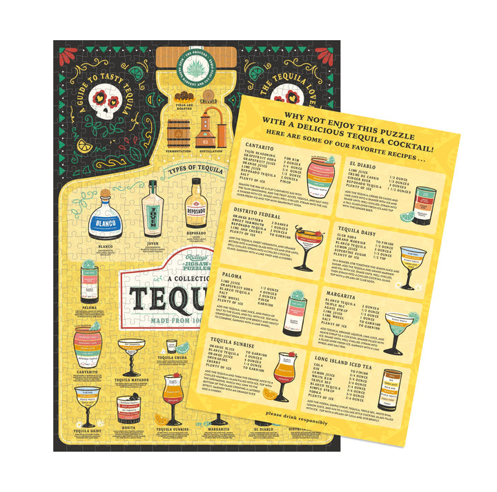 Ridley's Games Puzzles: Jigsaw Puzzle - 500 Pieces - Tequila Lover's