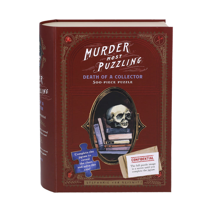 Chronicle Books Puzzles: Jigsaw Puzzle - 500 Pieces - Murder Most Puzzling - Death of a Collector