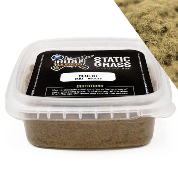 Huge Miniatures: Static Grass Flock - Desert