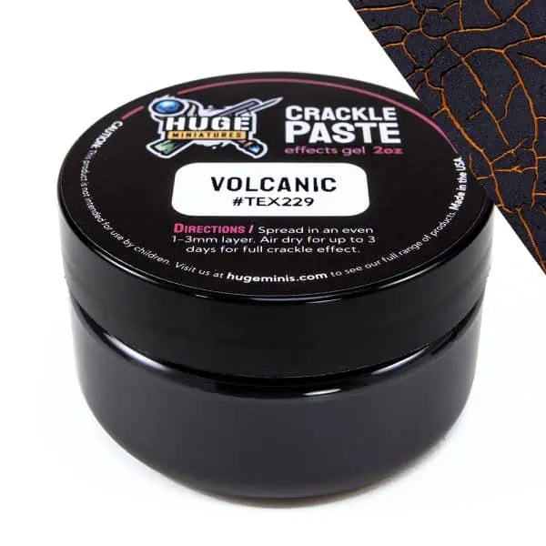 Huge Miniatures: Crackle Paste - Volcanic