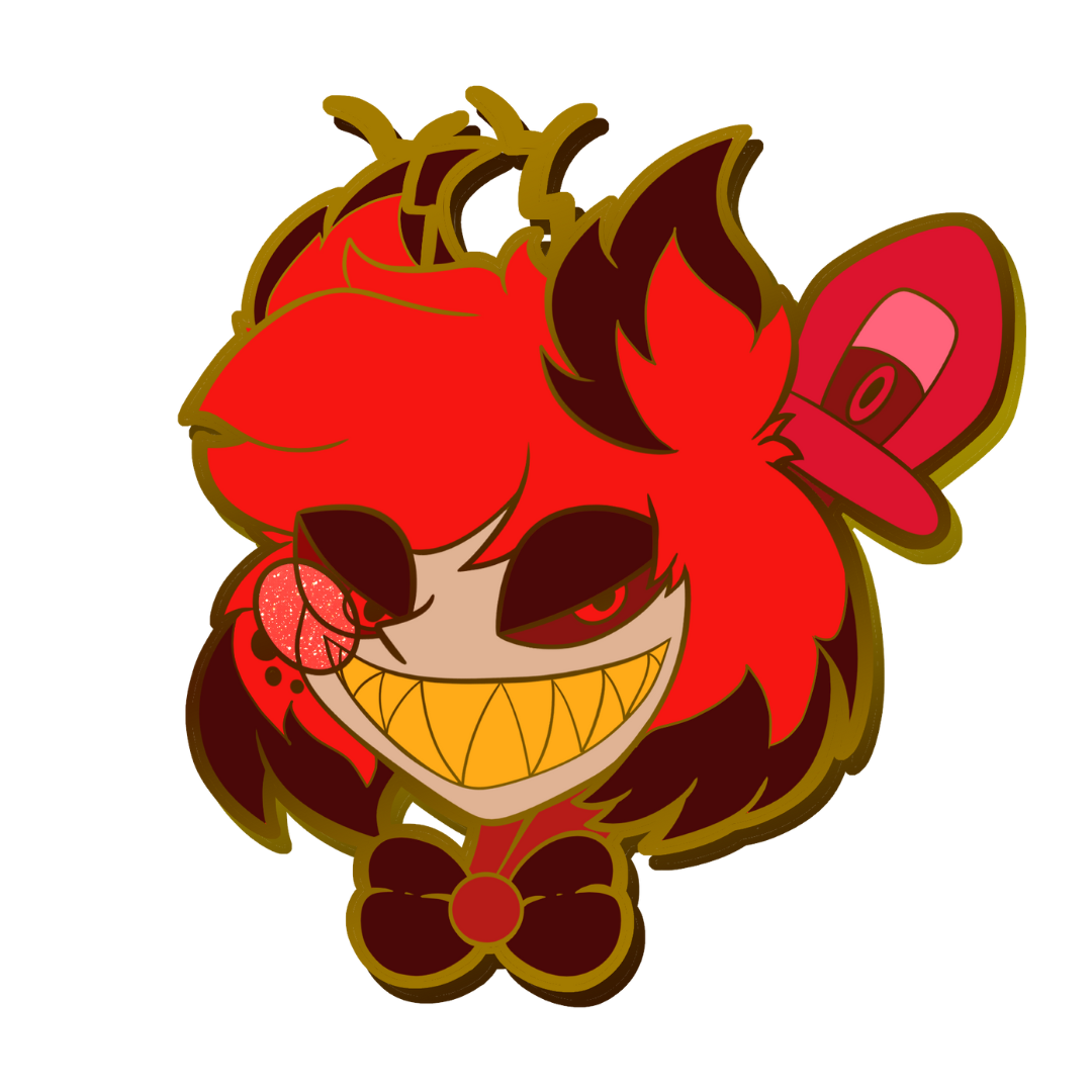 Hellverse: Alastor Enamel Pin