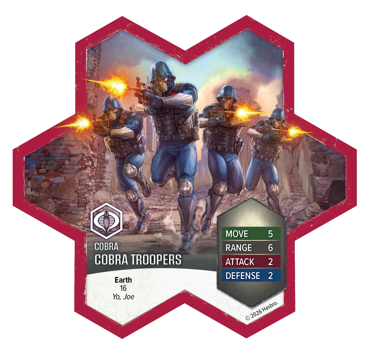 Heroscape: G.I. Joe - COBRA Troopers & COBRA Flight Pod Common Army Expansion