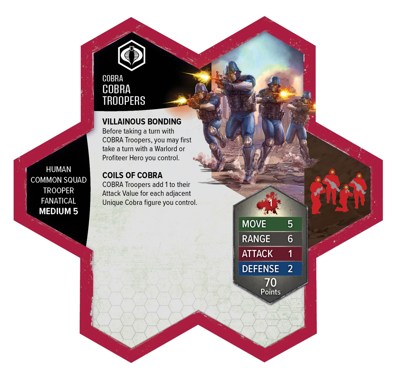 Heroscape: G.I. Joe - COBRA Troopers & COBRA Flight Pod Common Army Expansion