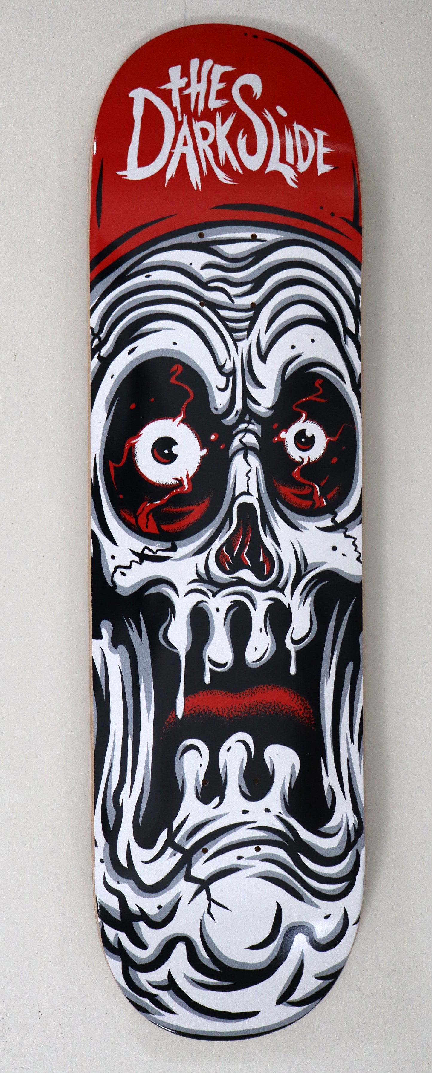 The Dark Slide x Tim Baron "Ghoul Skull" 8.5" Complete Skateboard