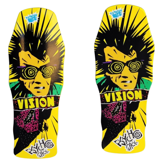 Vision Psycho Stick "Double Take" 10" Skateboard Deck