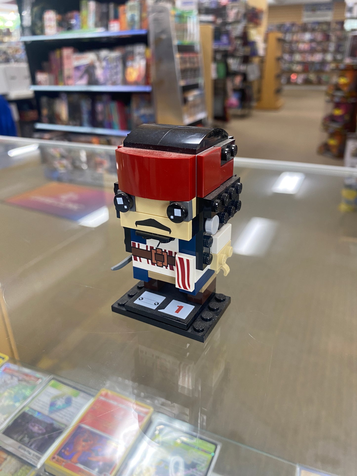 BrickHeadz - Captain Jack Sparrow - Dead Men Tell No Tales - Preowned Lego - 41593