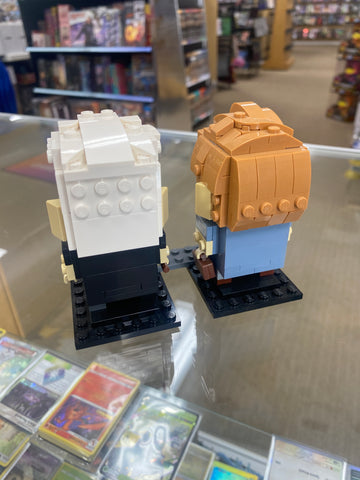 BrickHeadz -  Newt Scamander & Gellert Grindelwald - Fantastic Beasts - Preowned Lego - 41631