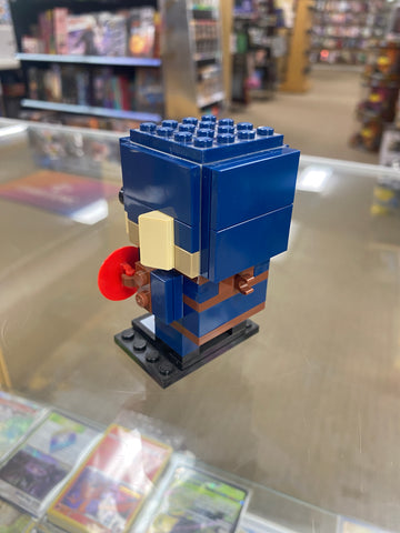 BrickHeadz -  Captain America - Captain America Civil War- Preowned Lego - 41589
