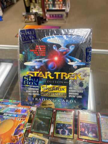 1993 Star Trek Master Series 1 Factory Sealed Box 36 Packs Skybox Trading Cards