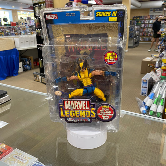 Marvel Legends Series 3 Wolverine 6" Action Figure Toy Biz 2002 NIB