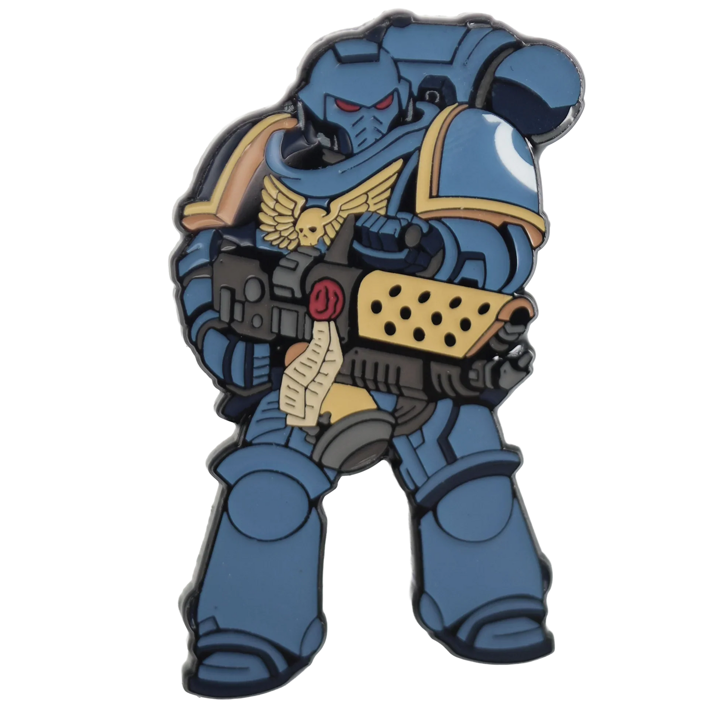 Foam Brain Mystery Loot: 40K Enamel Pins - Ultramarines vs Tyranids