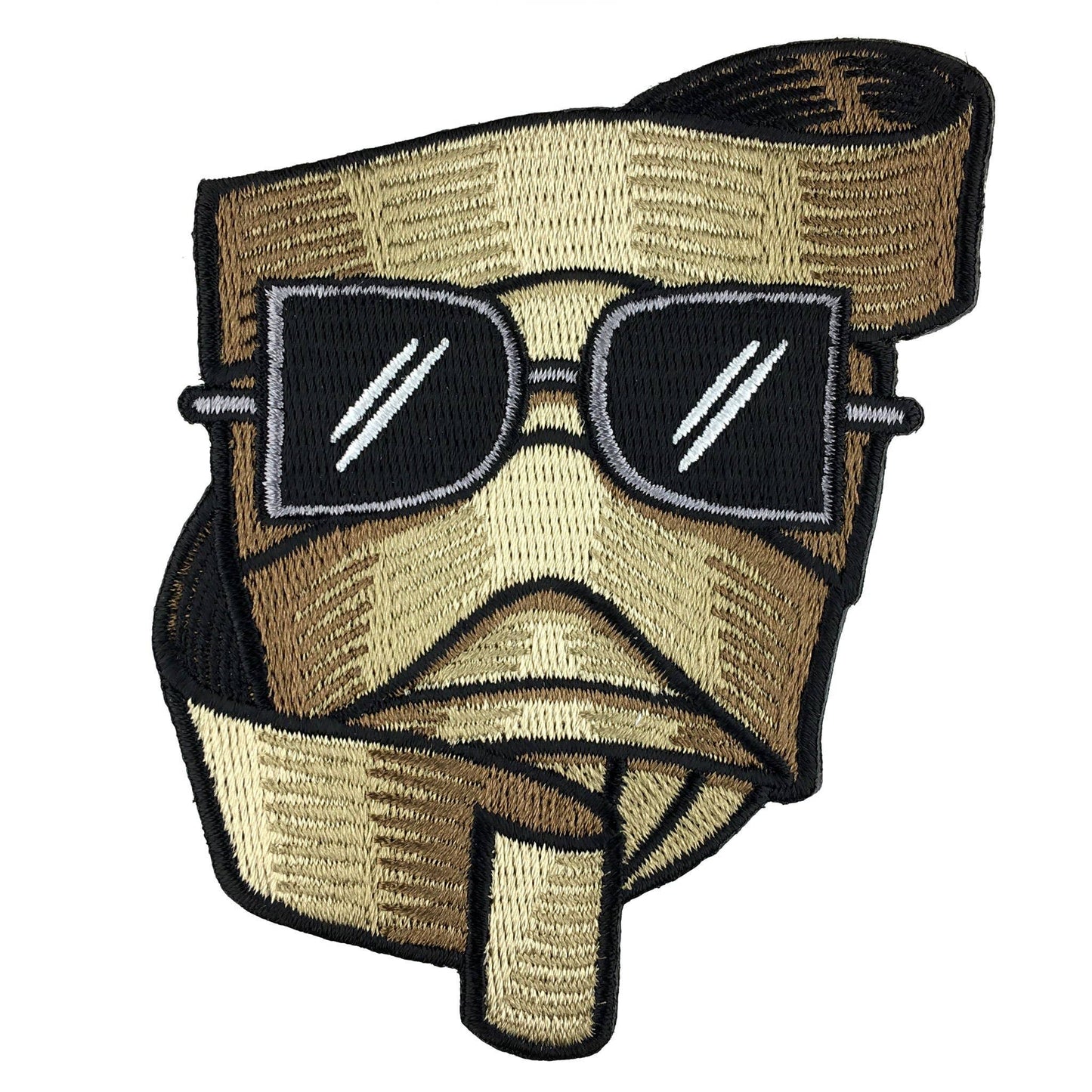 Invisible Man Head Patch: Iron-on