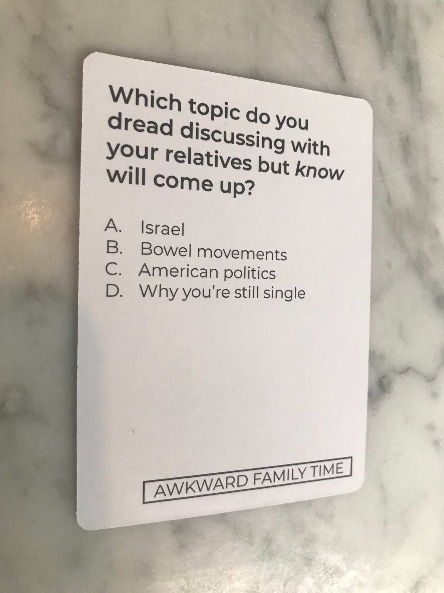 Jewish Card Revoked
