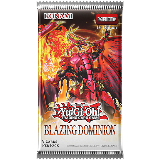 Yu-Gi-Oh! TCG: Blazing Dominion - Booster Pack